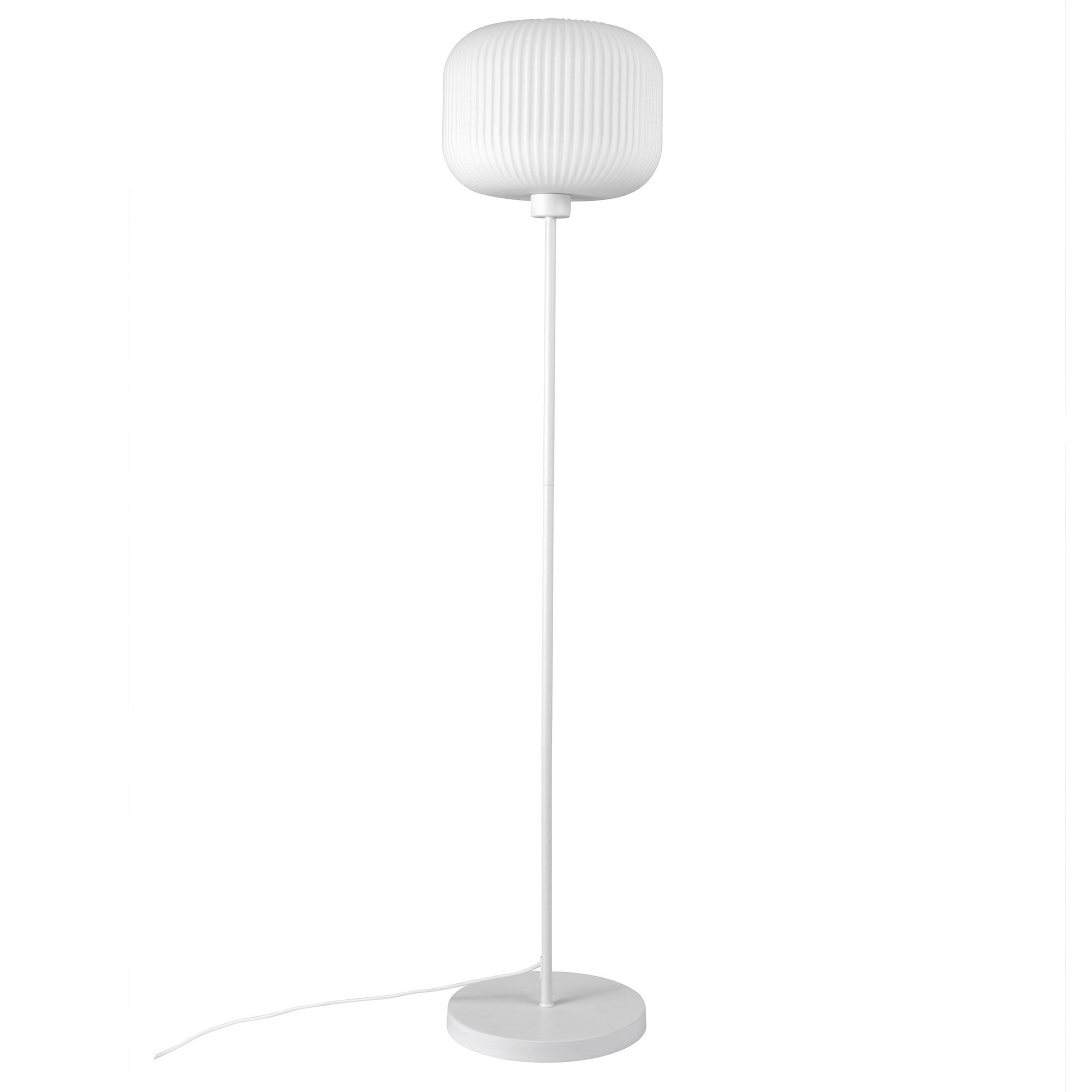 Lampa podłogowa Milford biała