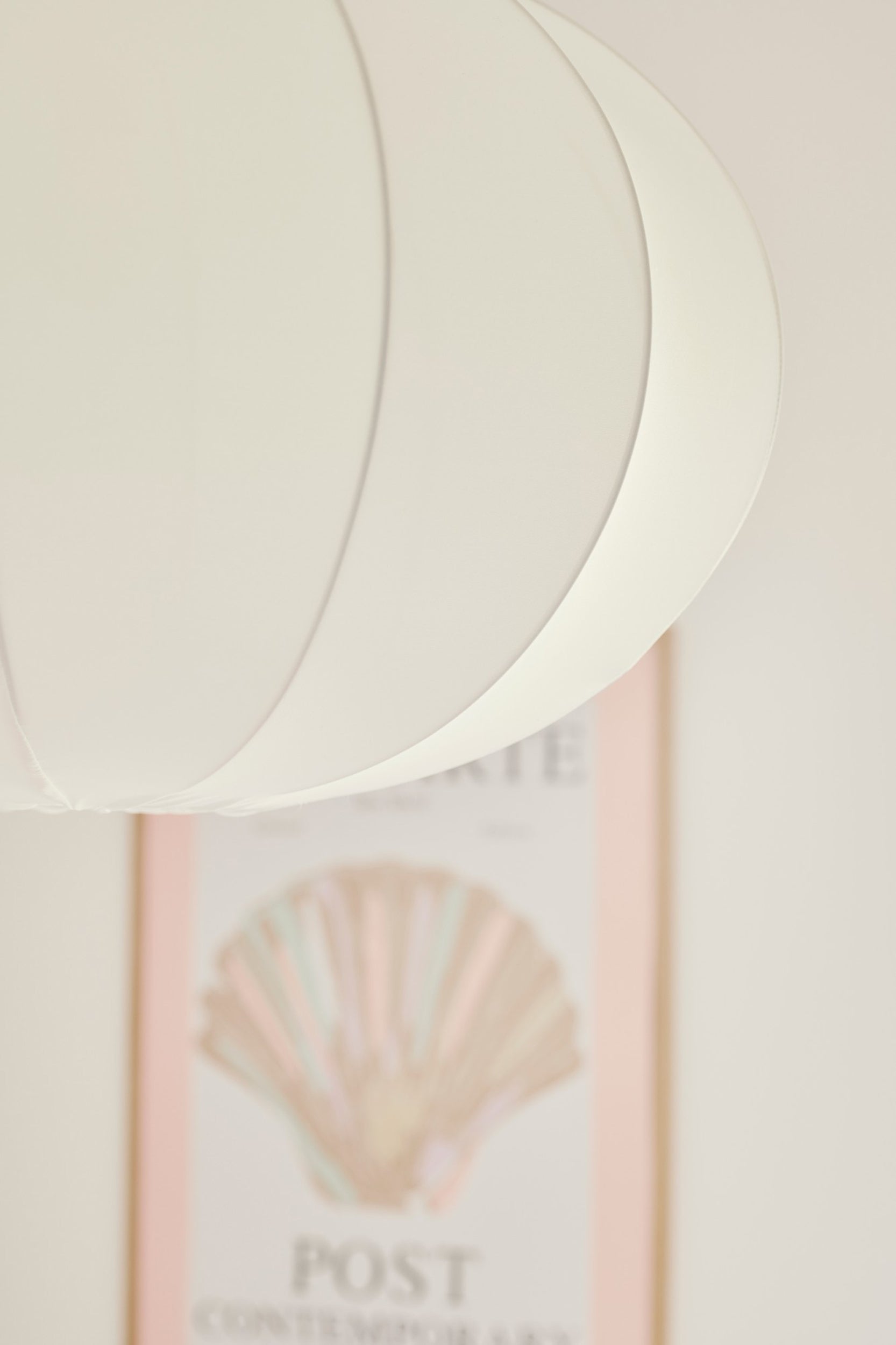 Lampa wisząca Aeron 60 cm biała