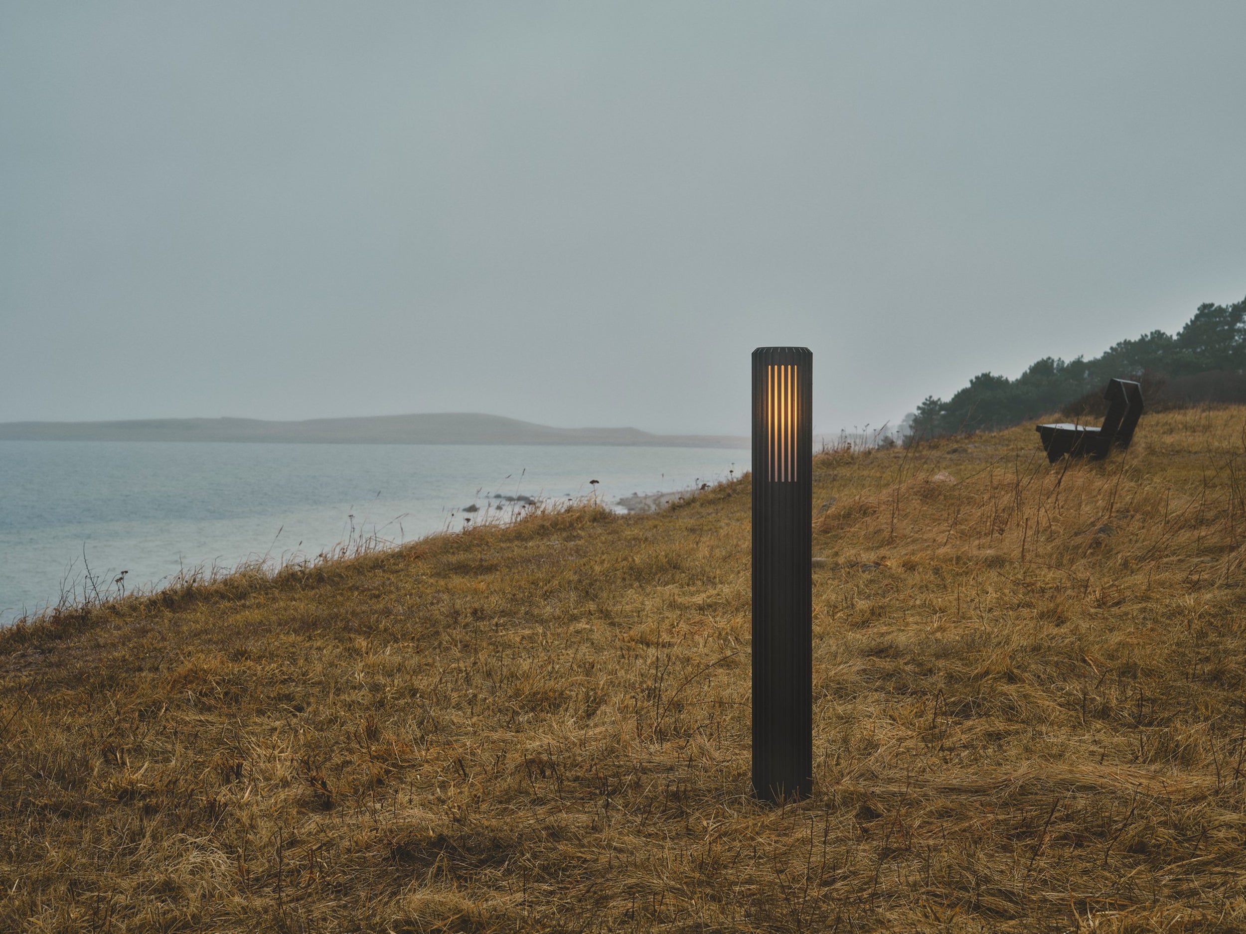 Lampa ogrodowa Aludra 95 cm czarna IP54