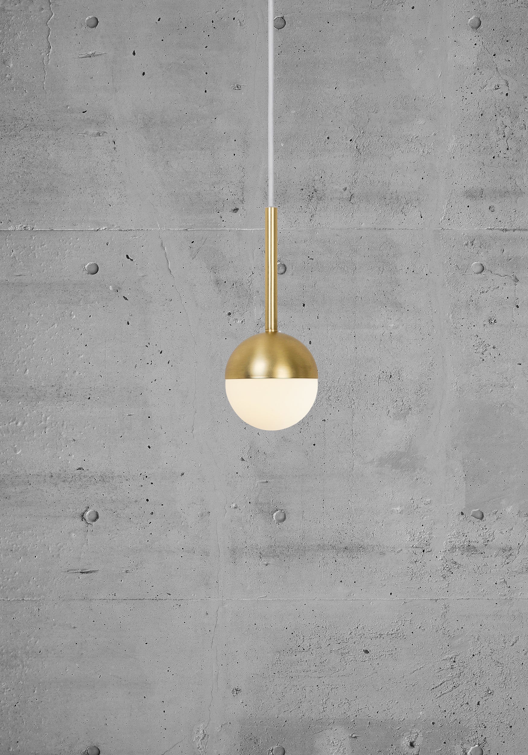 Lampa wisząca Contina złota