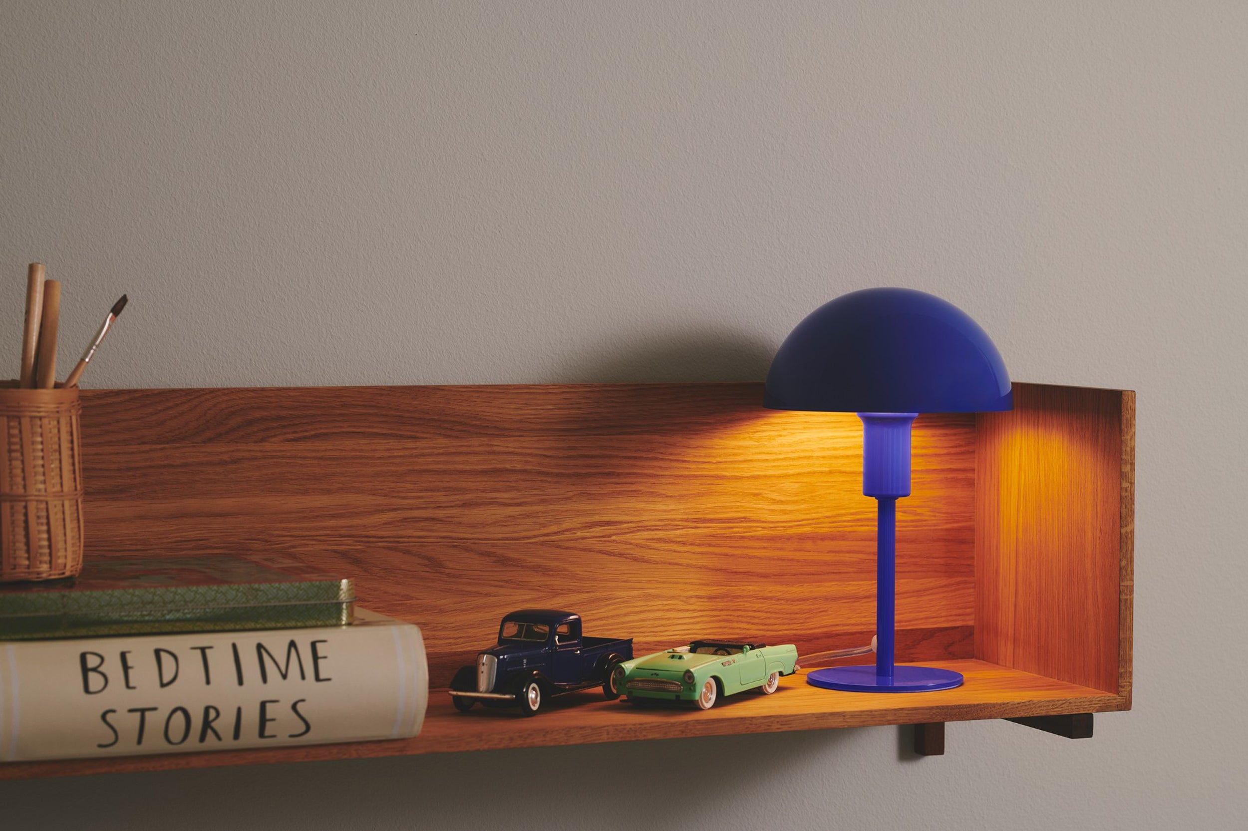 Lampa stołowa Ellen Mini niebieska