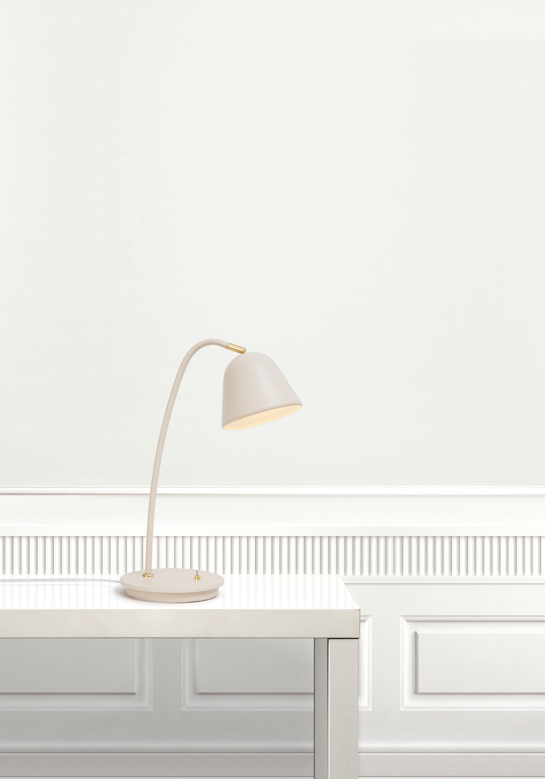 Lampa stołowa Fleur beżowa
