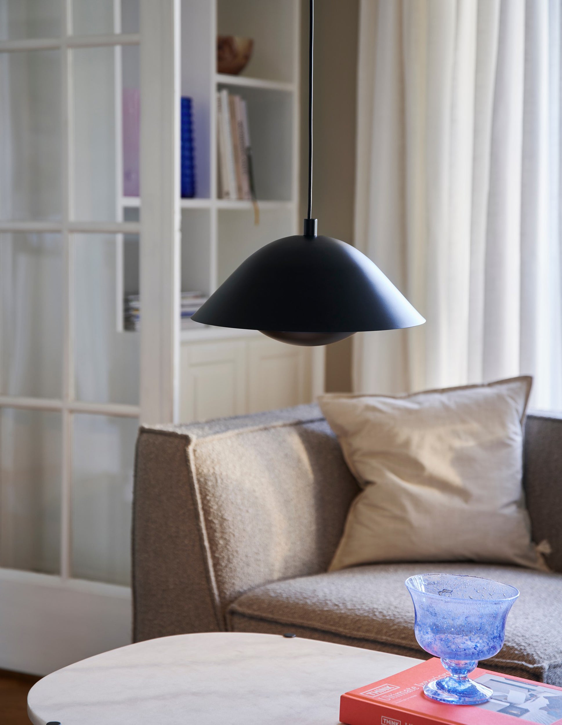 Lampa wisząca Freya czarna