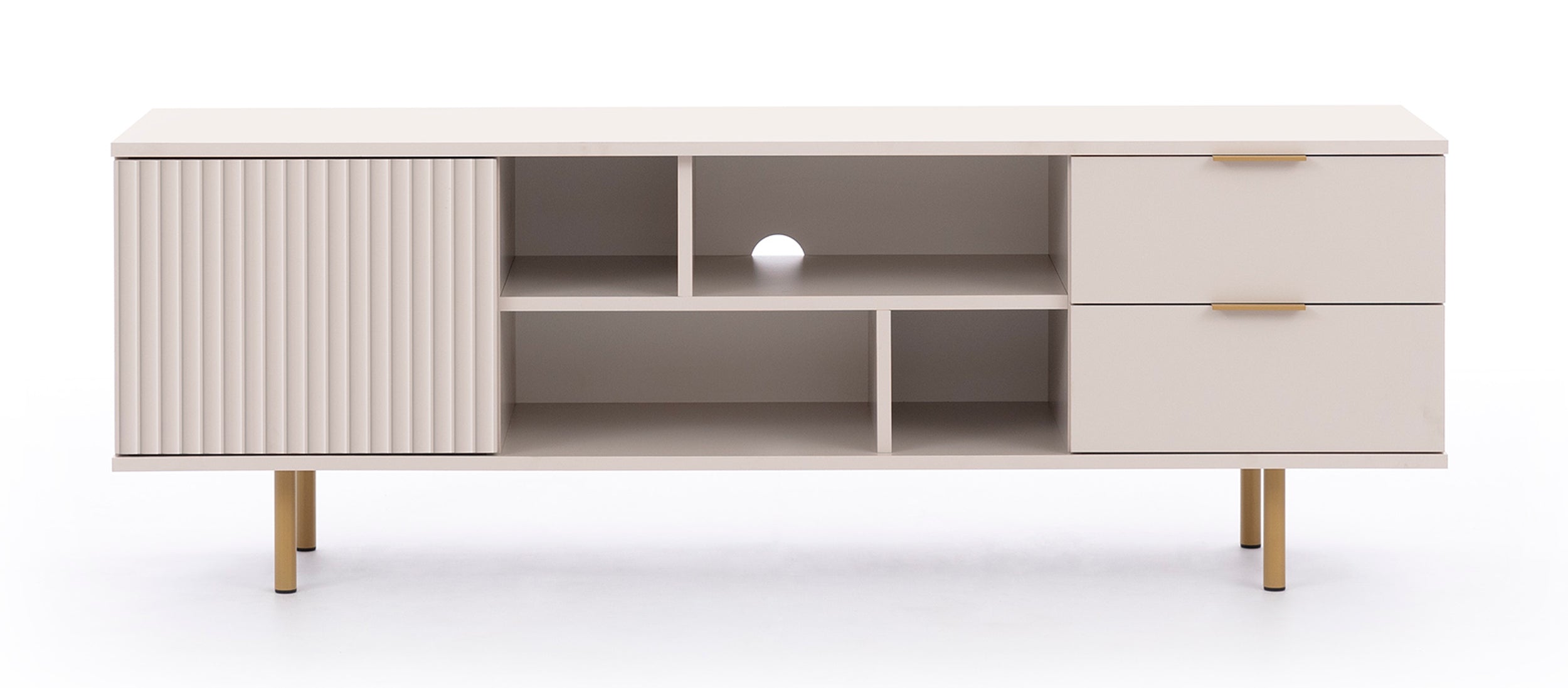 Szafka RTV Klazby 150 cm kaszmir lamele