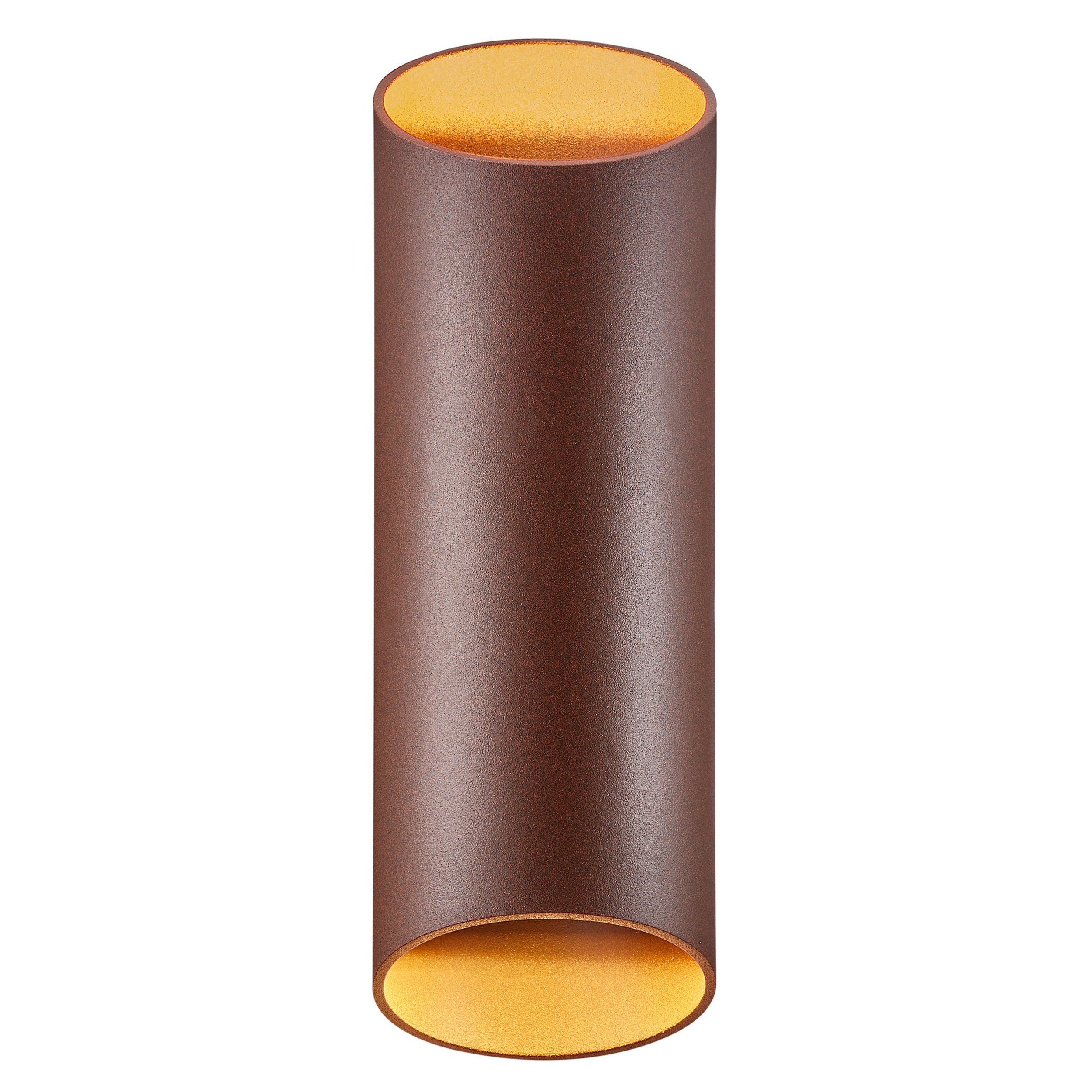 Kinkiet zewnętrzny Nico Round x2 rdzawy IP54