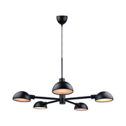 Lampa wisząca Nomi x5 czarna
