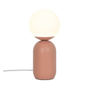Lampa stołowa Notti terracotta
