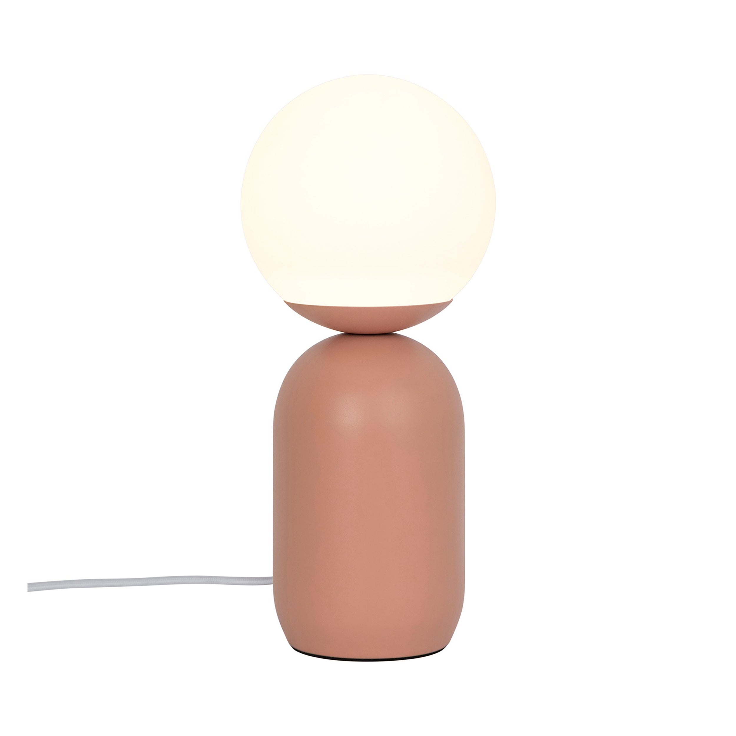 Lampa stołowa Notti terracotta