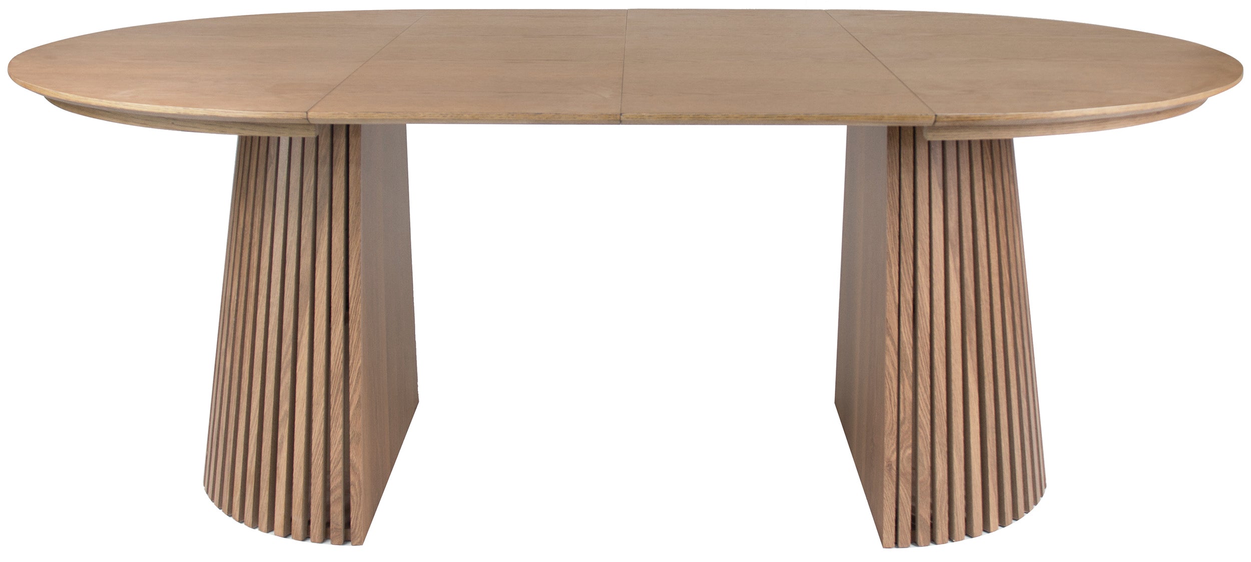 Stół rozkładany Formisty 120-200x120 cm lamele dąb naturalny