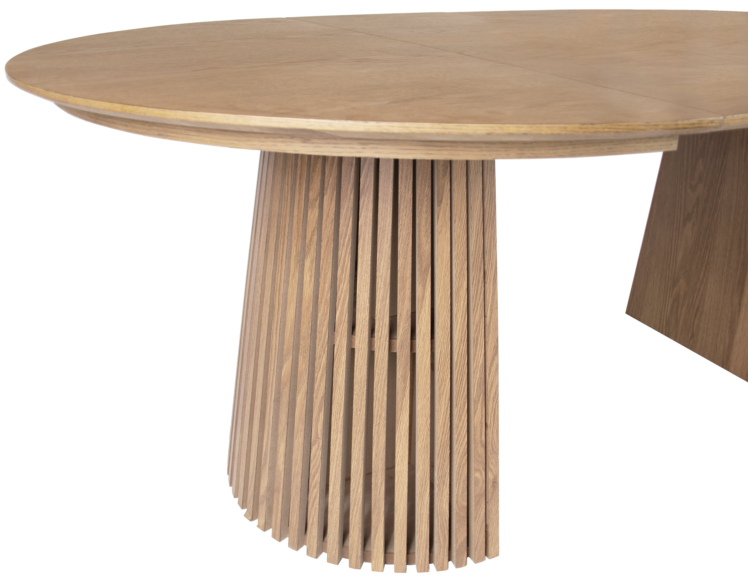 Stół rozkładany Formisty 120-200x120 cm lamele dąb naturalny