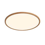 Plafon Oja w drewnianym kolorze IP54