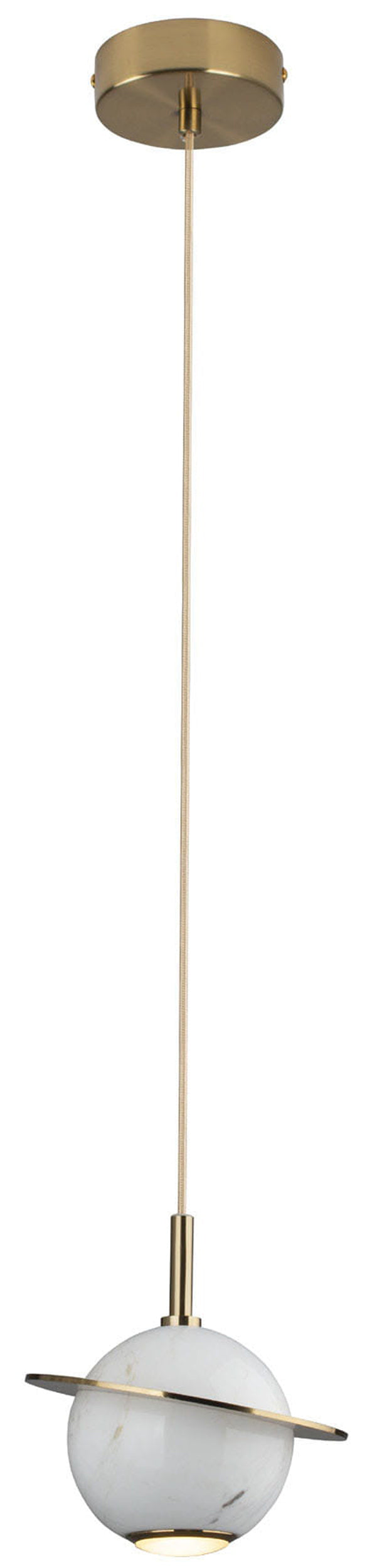 Lampa wisząca Uranos biała