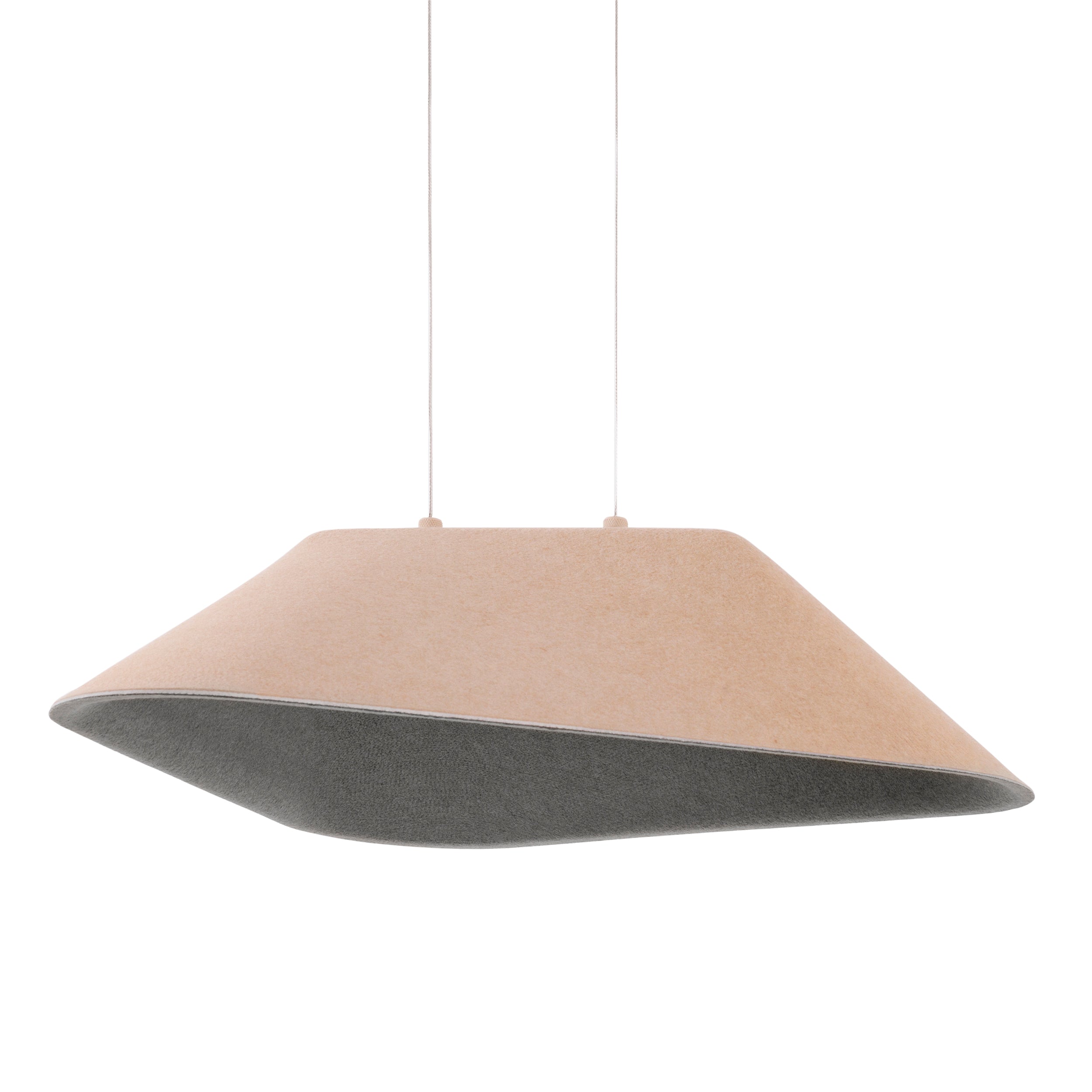 Lampa wisząca Carbon kremowa