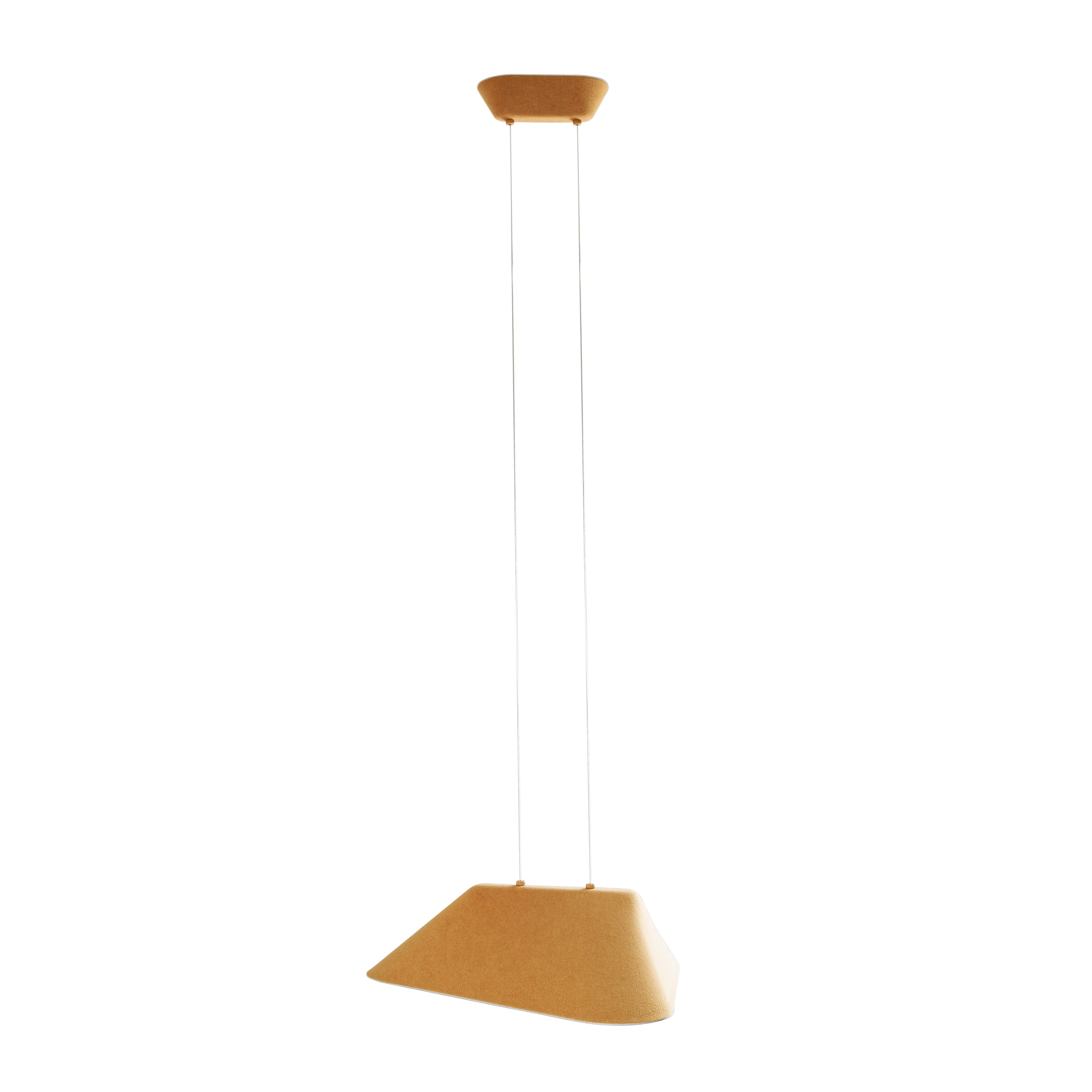 Lampa wisząca Carbon pomarańczowa