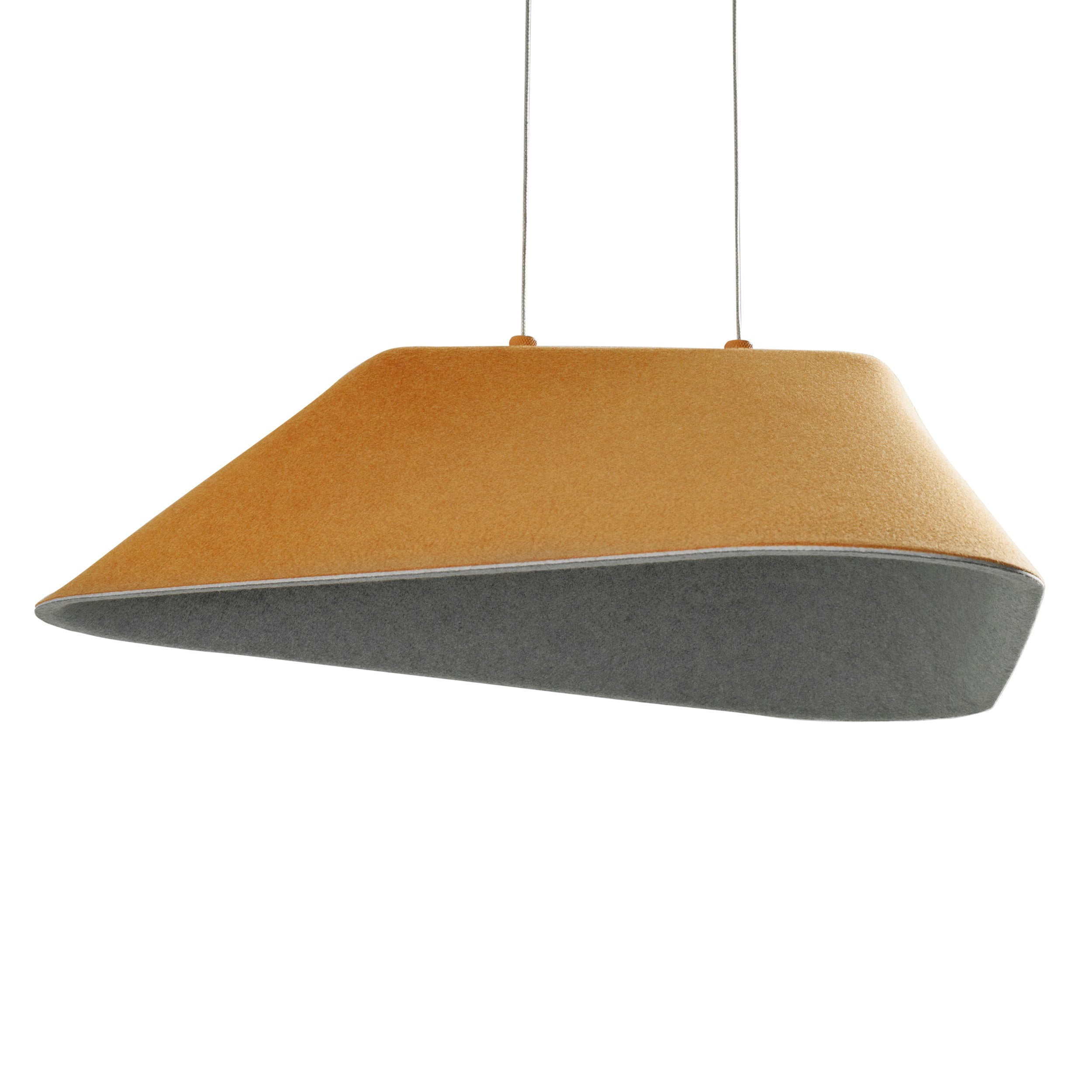 Lampa wisząca Carbon pomarańczowa