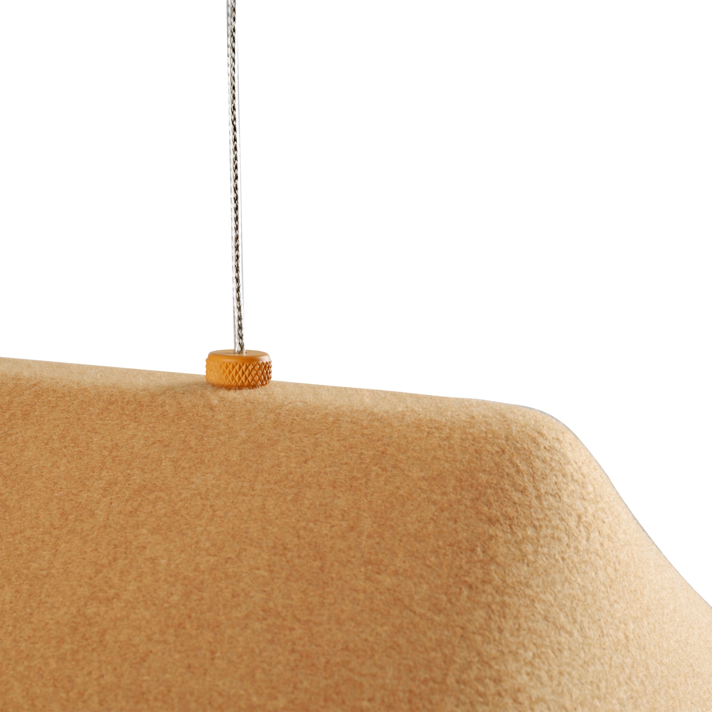 Lampa wisząca Carbon pomarańczowa