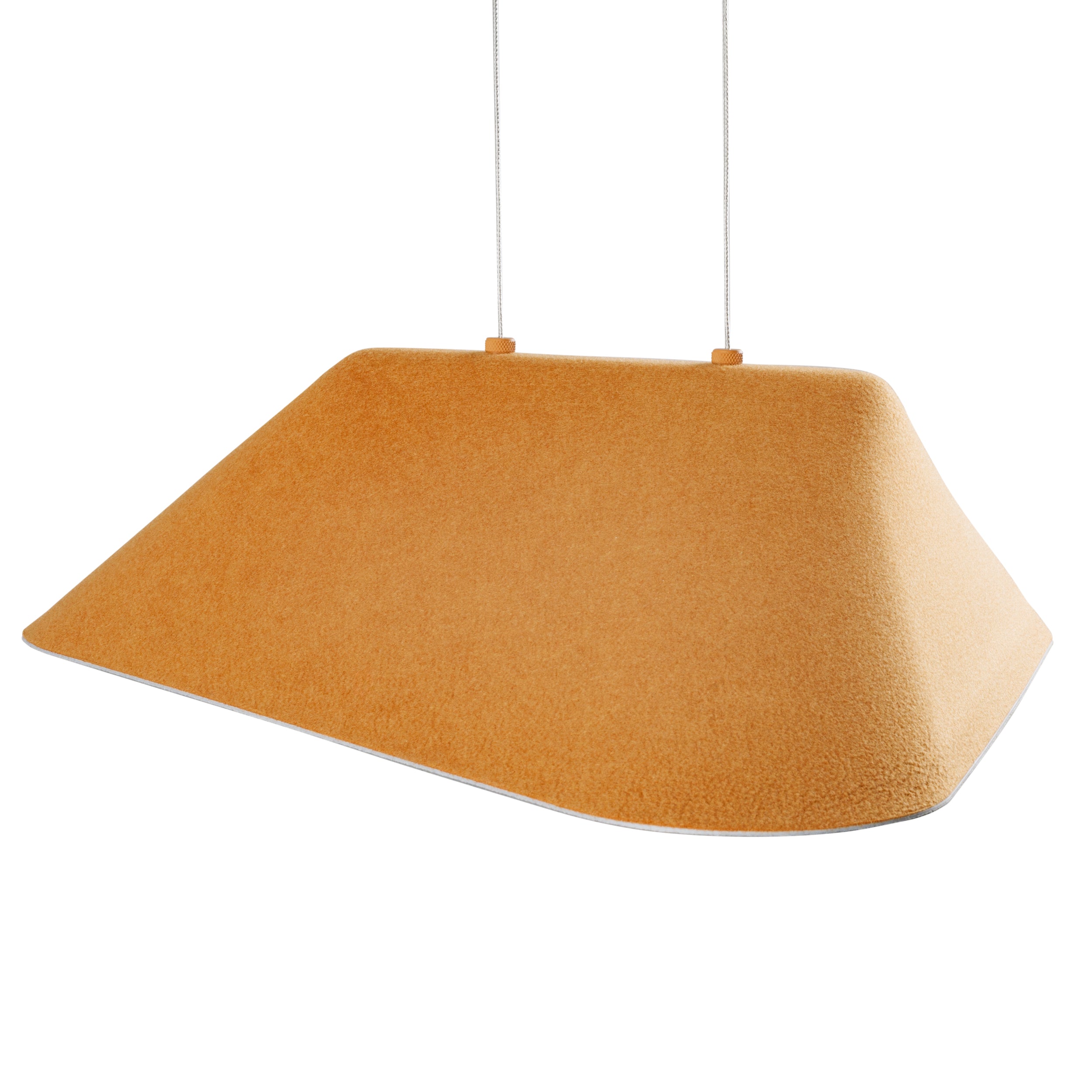Lampa wisząca Carbon pomarańczowa