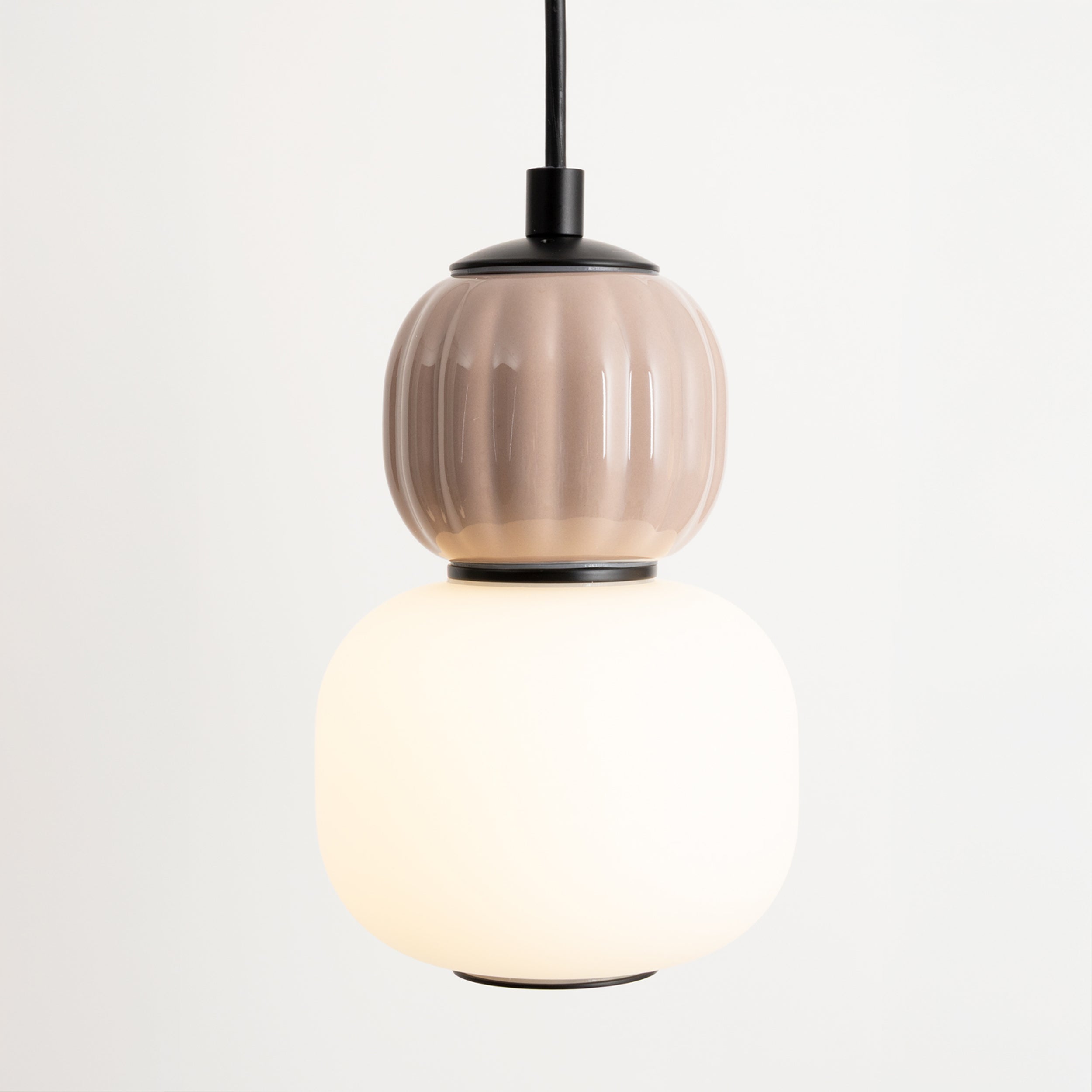 Lampa Wisząca LED Modern x1 brązowa