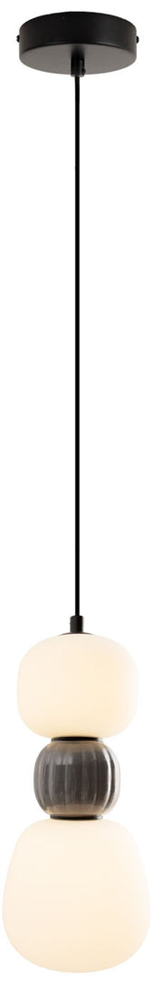 Lampa Wisząca LED Modern x2 ciemny szary