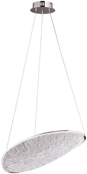 Lampa Wisząca Glamour Empire srebrna