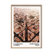 Obraz w ramie Barcelona 70x50 cm