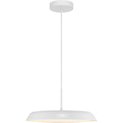 Lampa wisząca Piso LED biała z funkcją ściemniania i regulacją światła 2200k-2700k