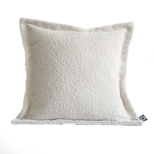 Poszewka dekoracyjna Boucle 50x50 cm śmietankowa