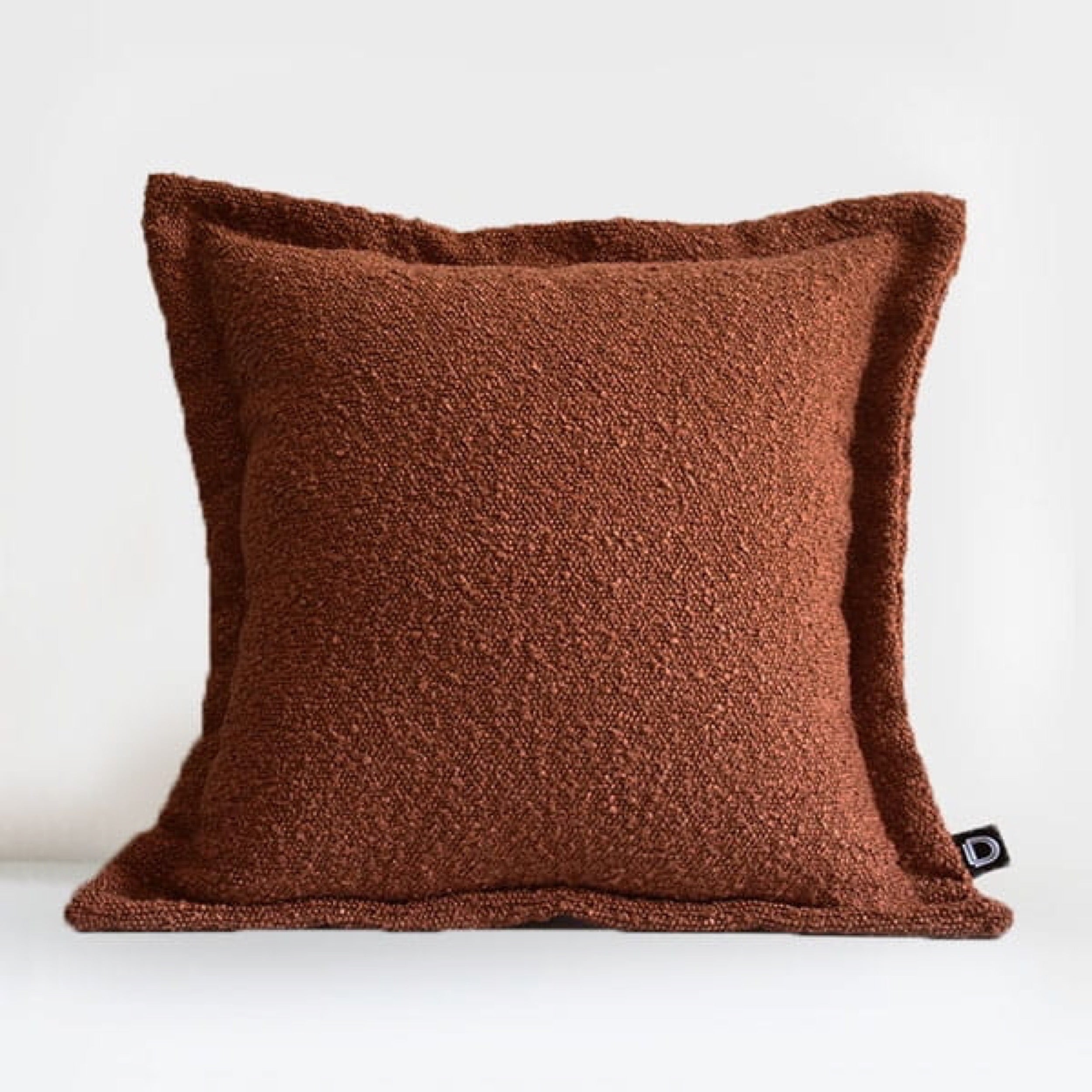 Poszewka dekoracyjna Boucle 40x40 cm ruda