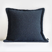 Poszewka dekoracyjna Boucle 40x40 cm granatowa