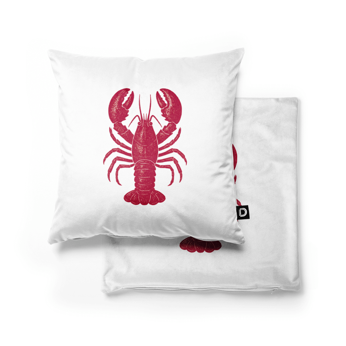 Poszewka dekoracyjna Marine 45x45 cm homar