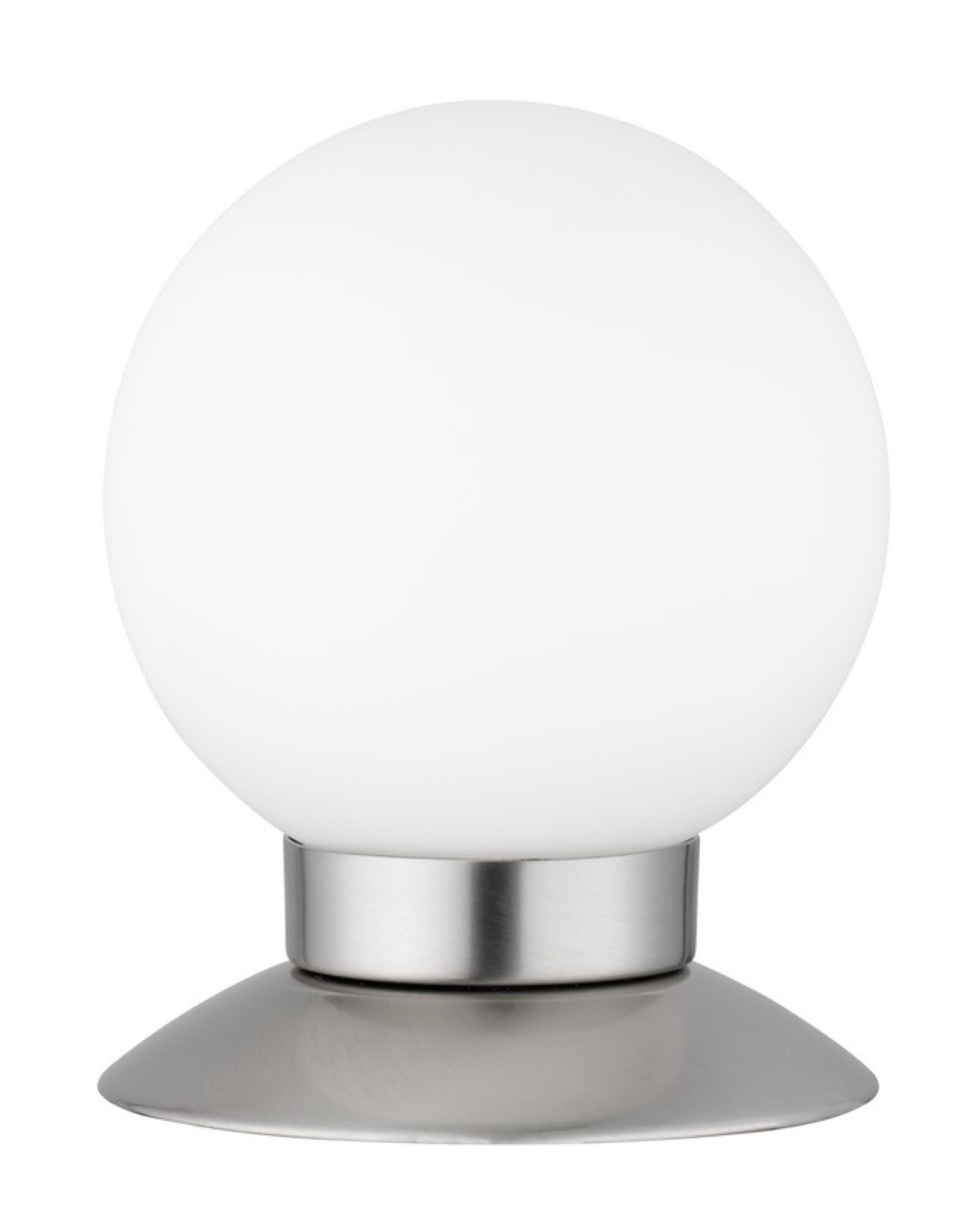 Lampa stołowa Princess LED biało-srebrna matowa