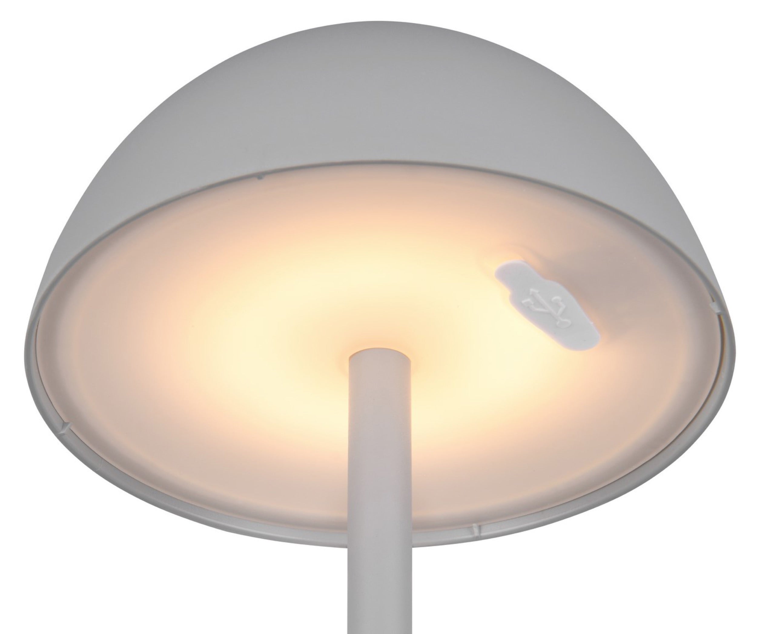 Lampa ogrodowa Ricardo LED szara
