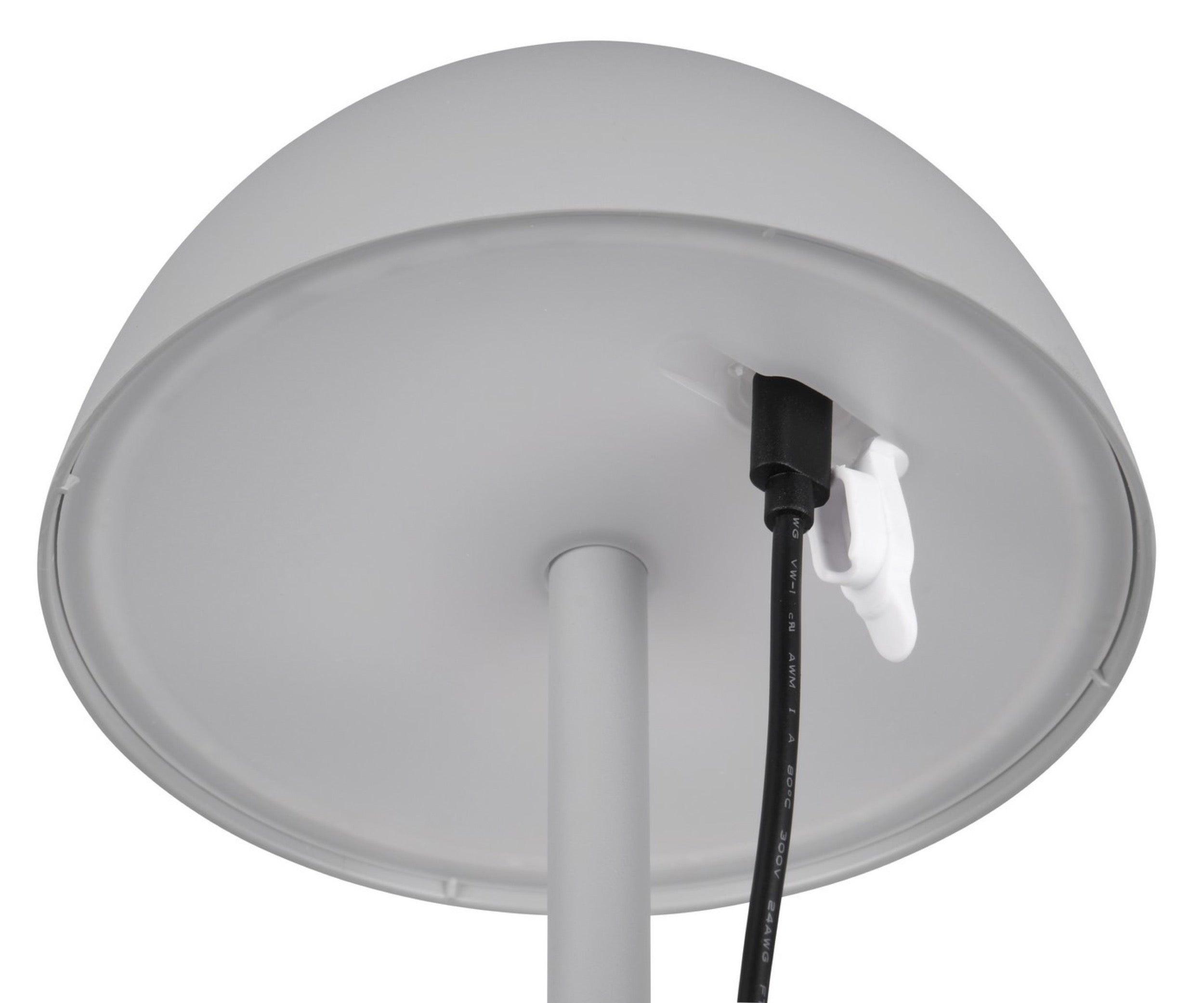 Lampa ogrodowa Ricardo LED szara