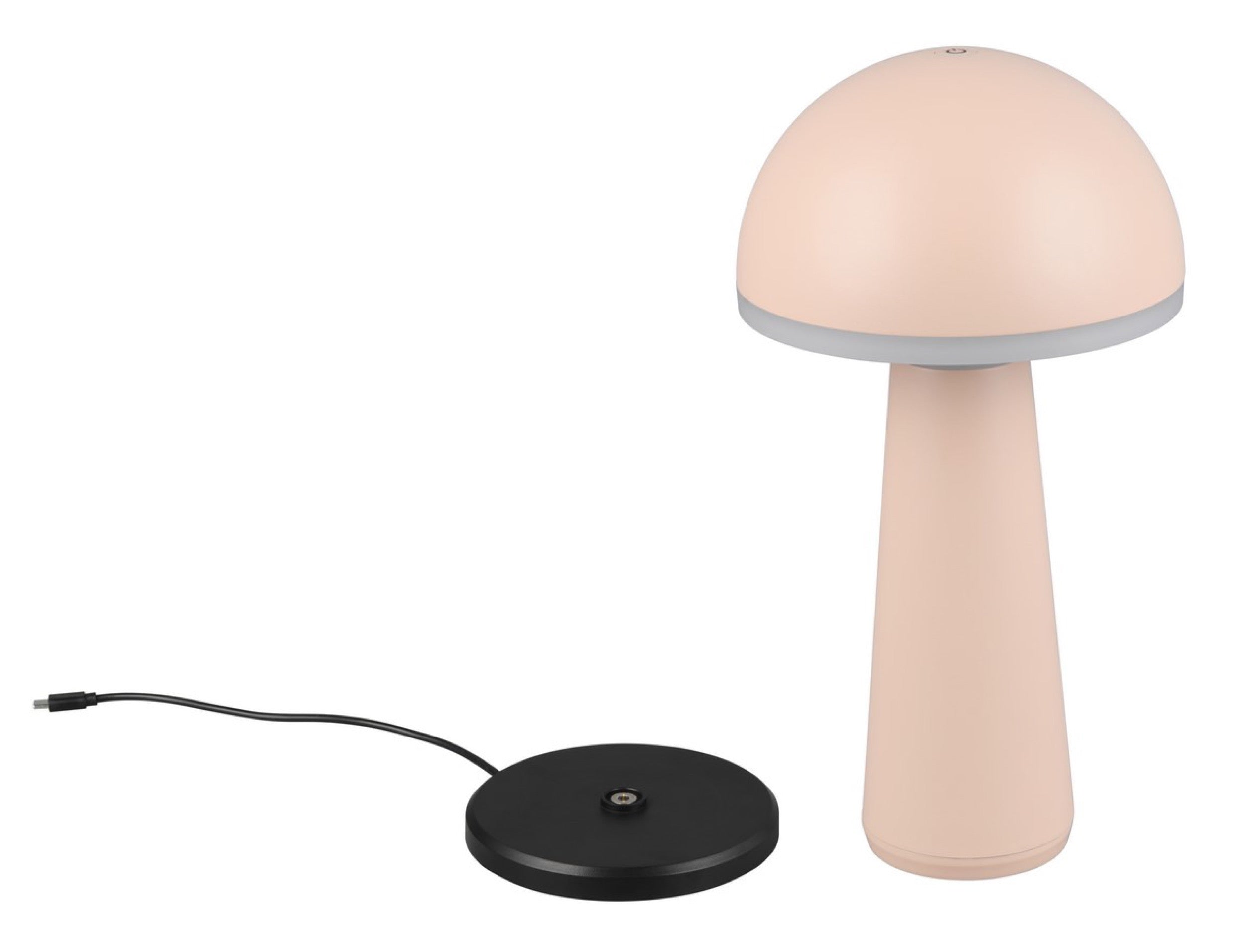 Lampa ogrodowa Fungo LED beżowa