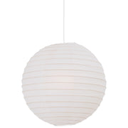 Lampa wisząca Riso 48 cm biała