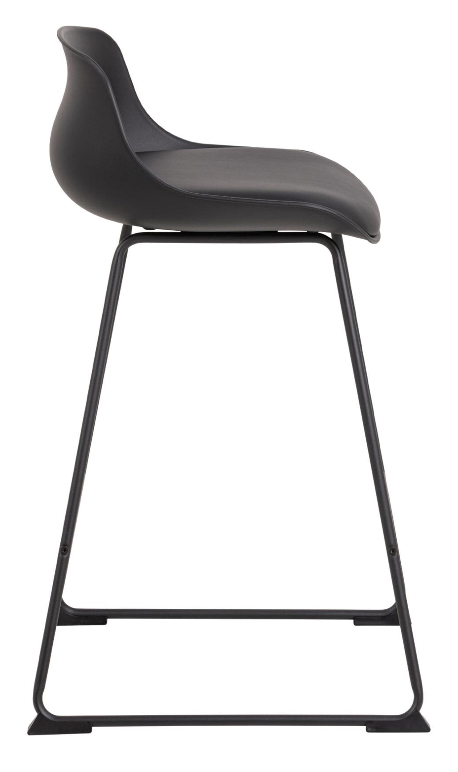 Hoker Schino podstawa 60 cm czarna ekoskóra