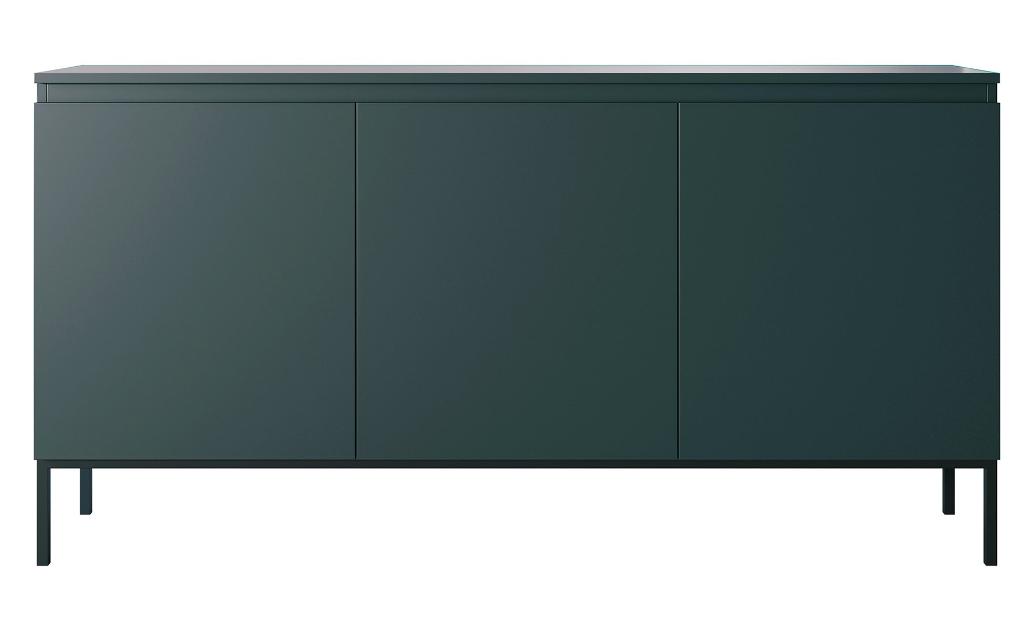Komoda trzydrzwiowa Bemmi 150 cm Ciemnozielony