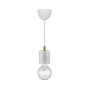 Lampa wisząca Siv biały marmur