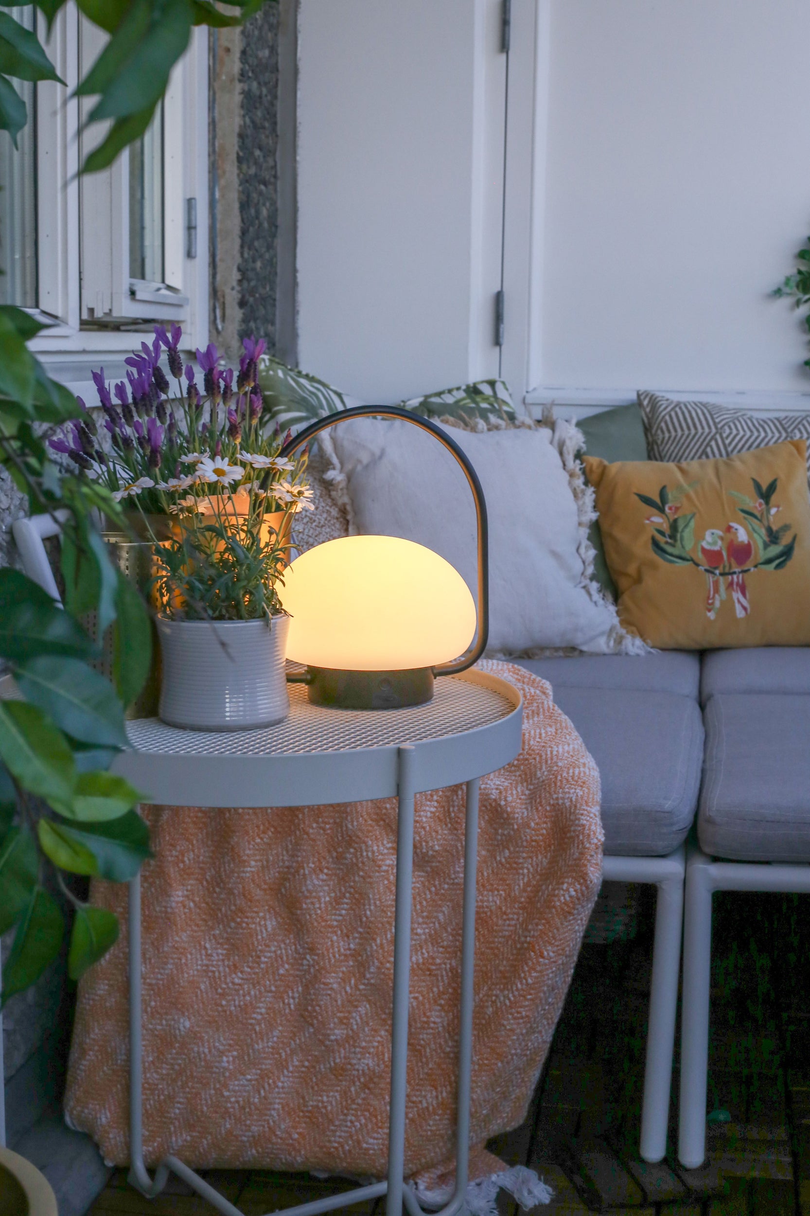 Lampa ogrodowa przenośna Sponge To Go czarna IP65