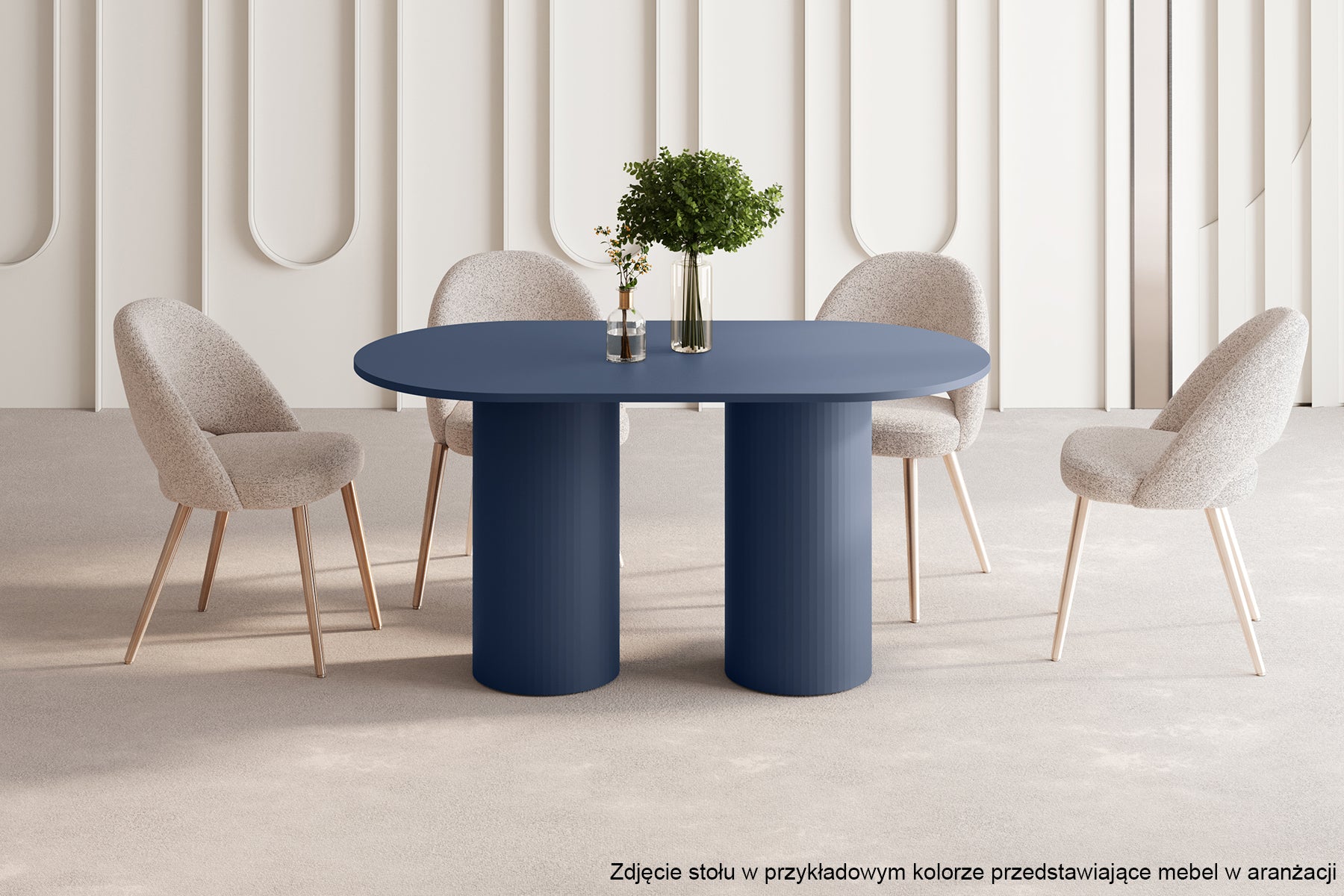 Stół do jadalni Bituate 150x80 cm cappuccino mat