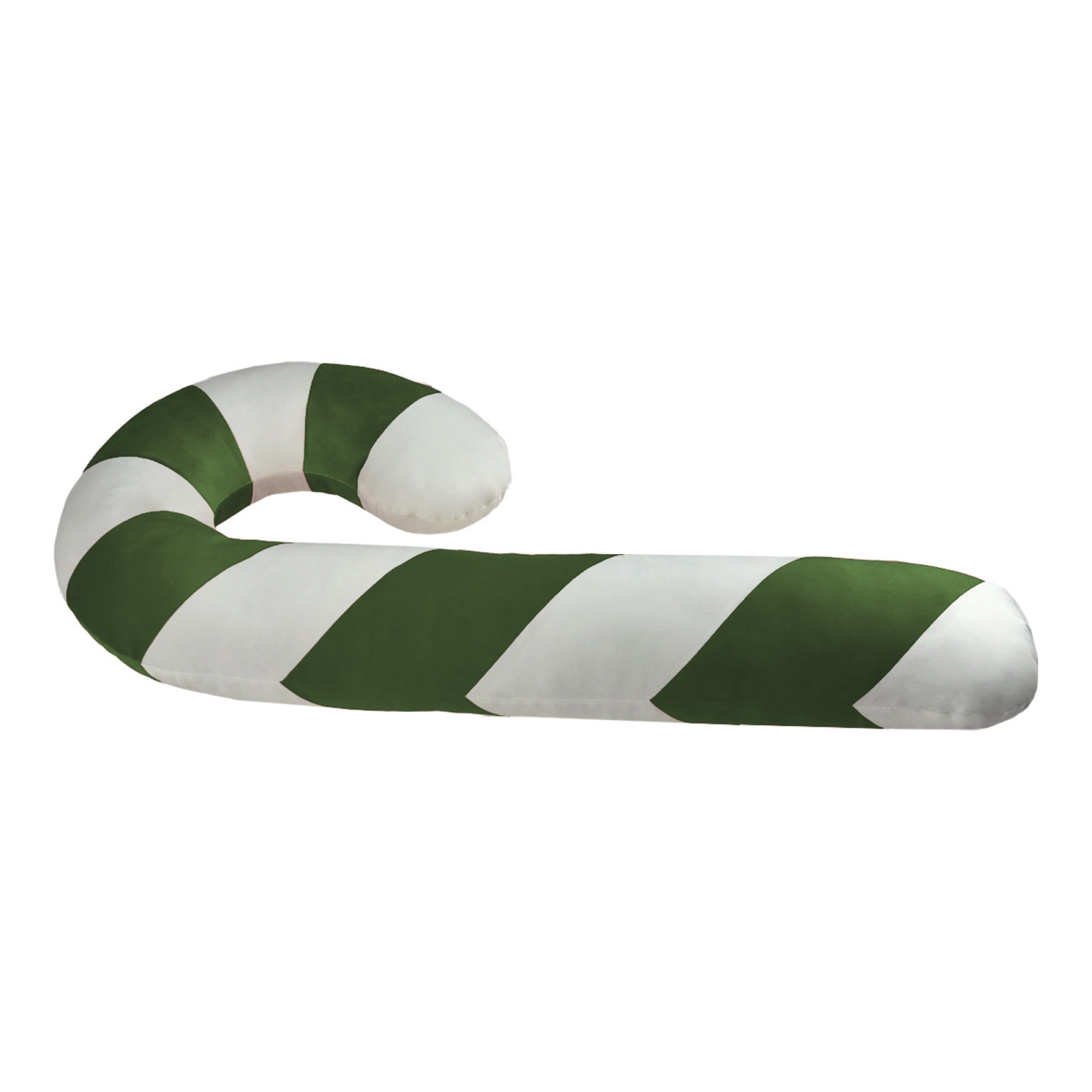 Poduszka XMAS 75 cm zielona laska cukrowa
