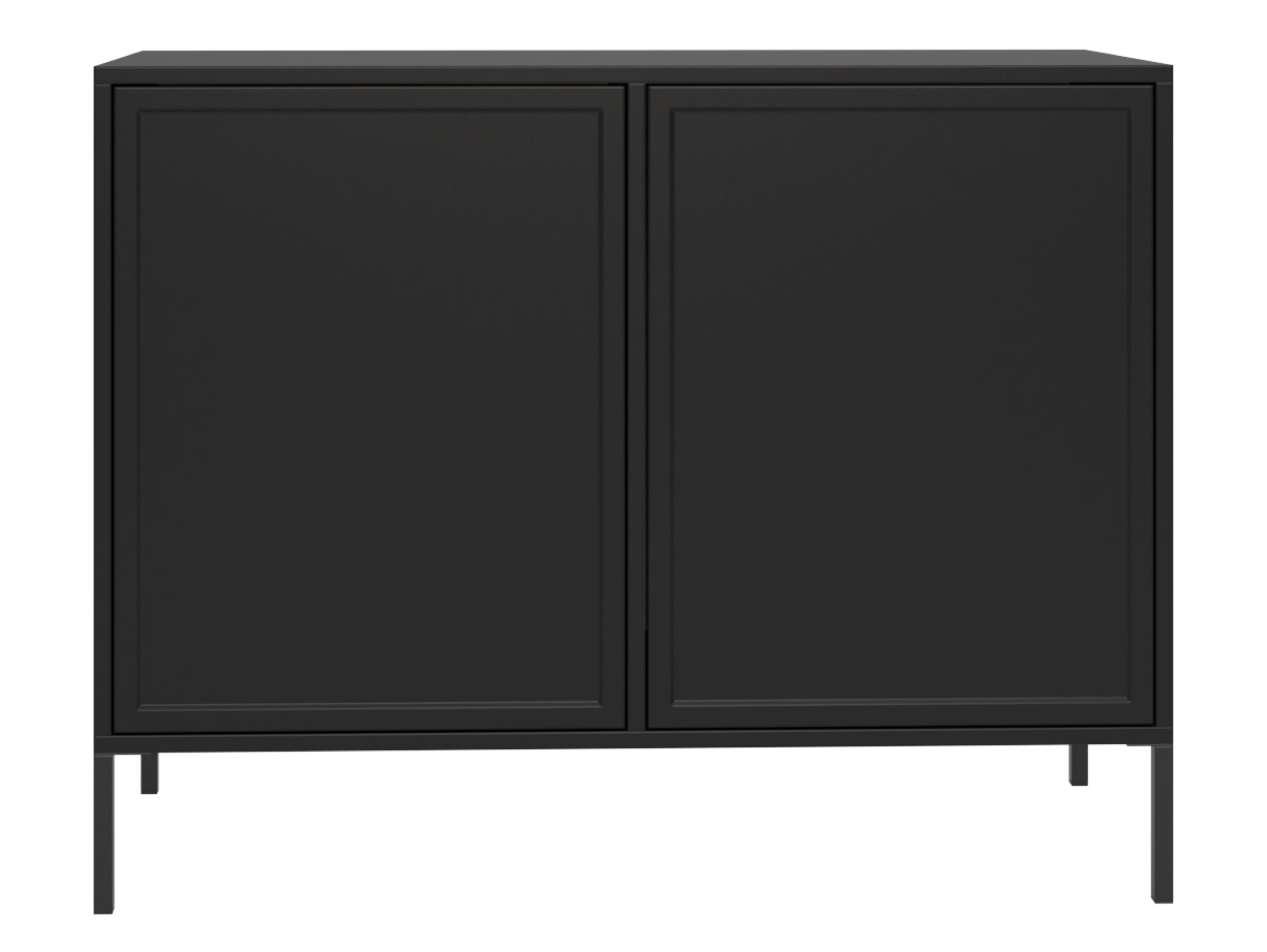 Komoda dwudrzwiowa Velveto 100 cm czarny