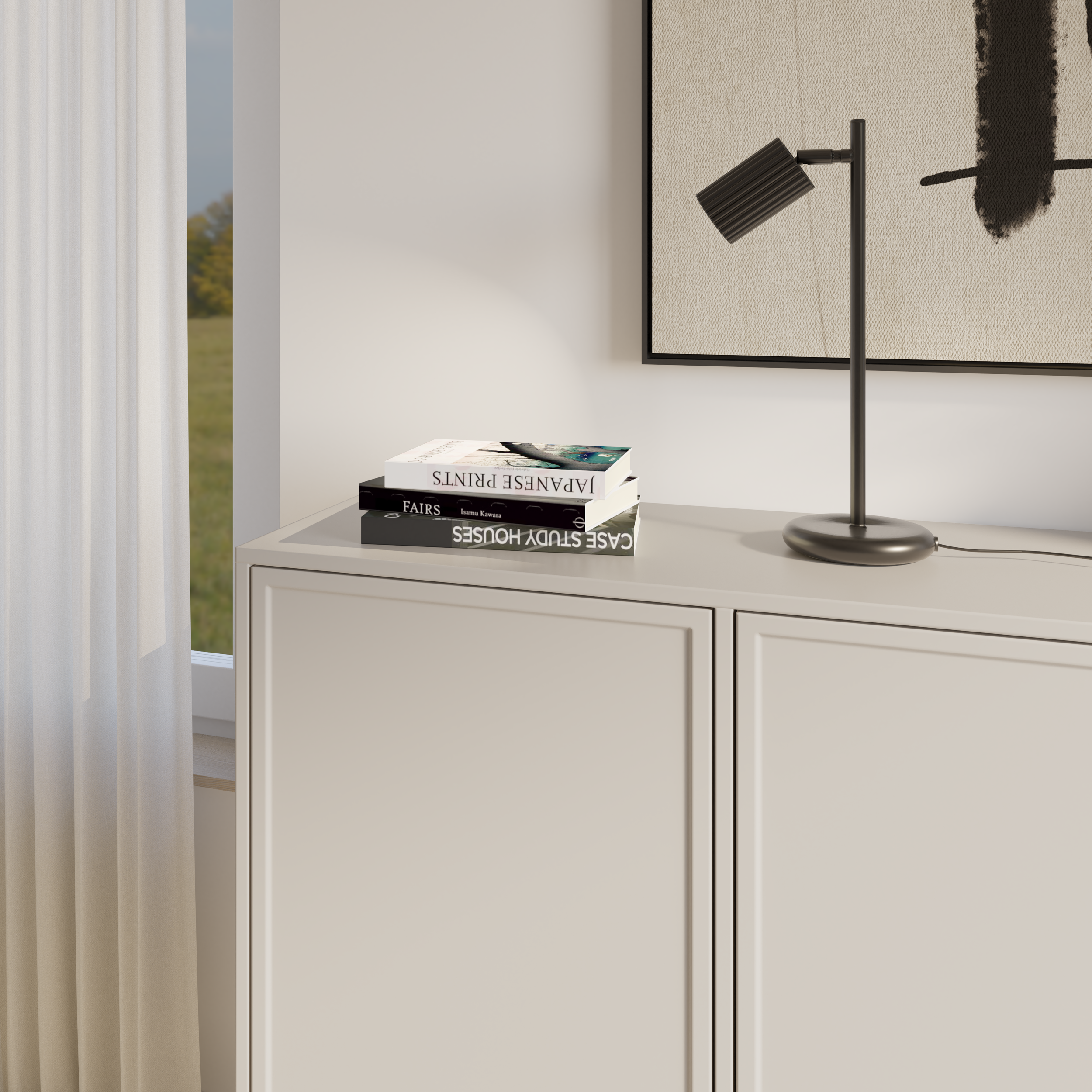 Komoda trzydrzwiowa Velveto 150 cm kaszmir