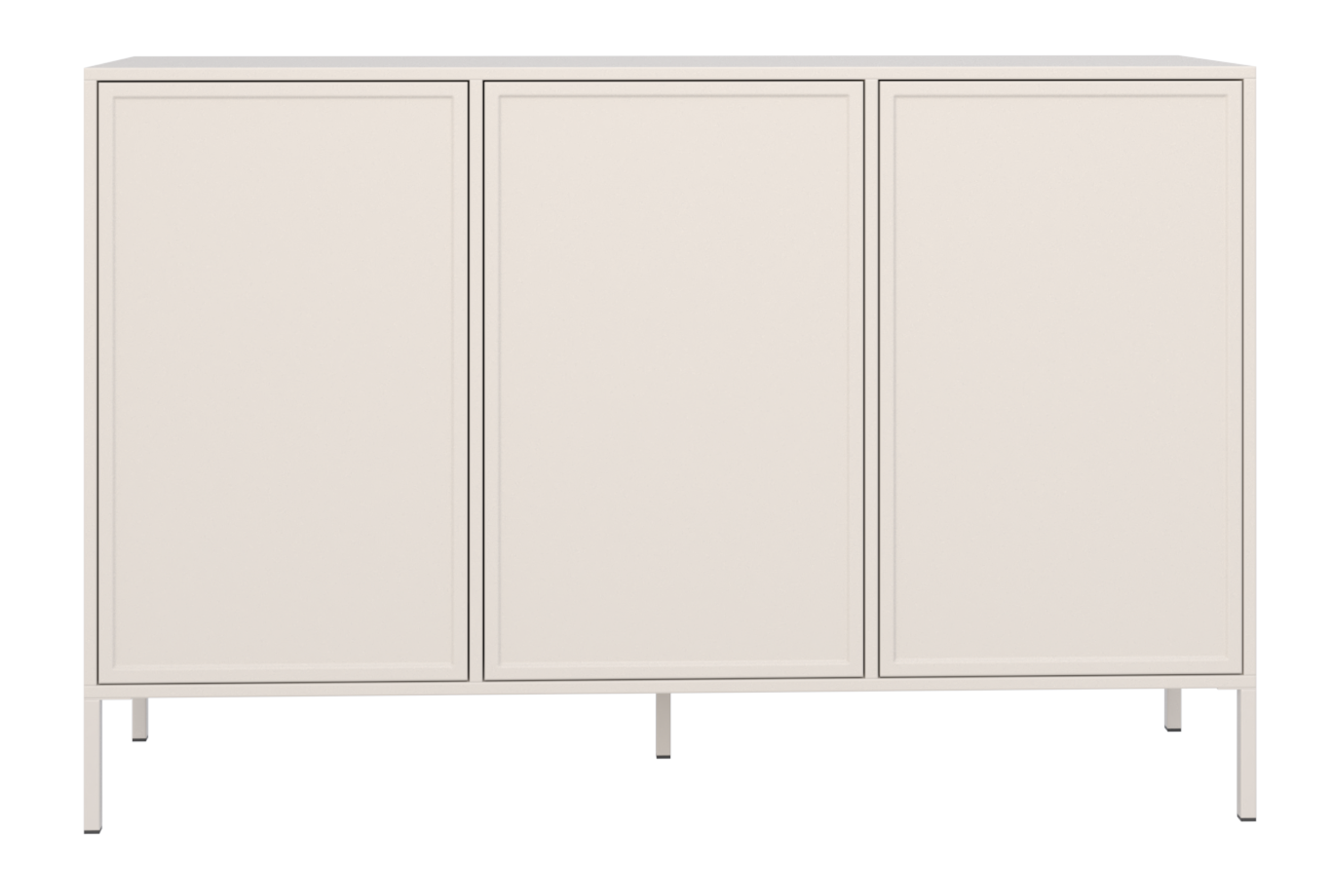 Komoda trzydrzwiowa Velveto 150 cm kaszmir