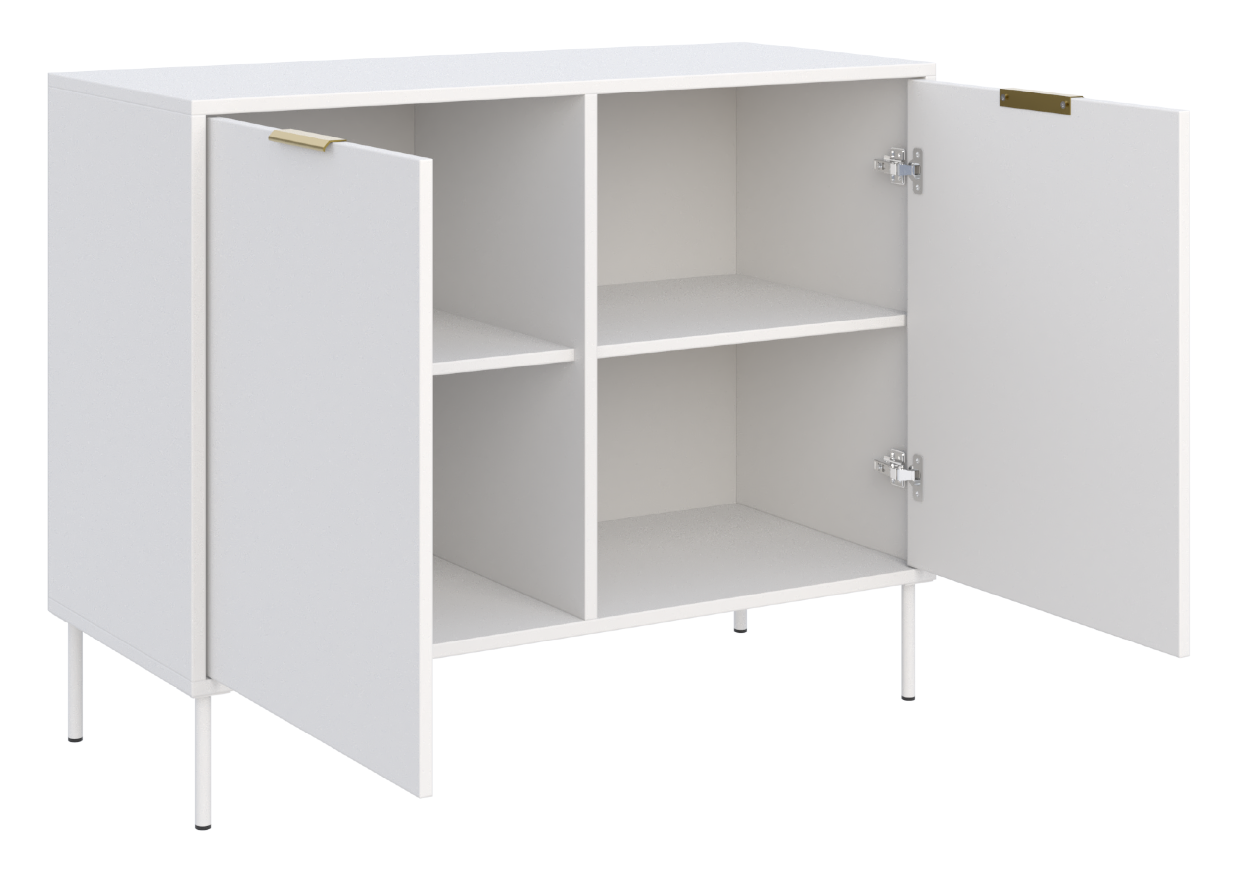 Komoda dwudrzwiowa Vena 100 cm biały