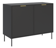 Komoda dwudrzwiowa Vena 100 cm czarny