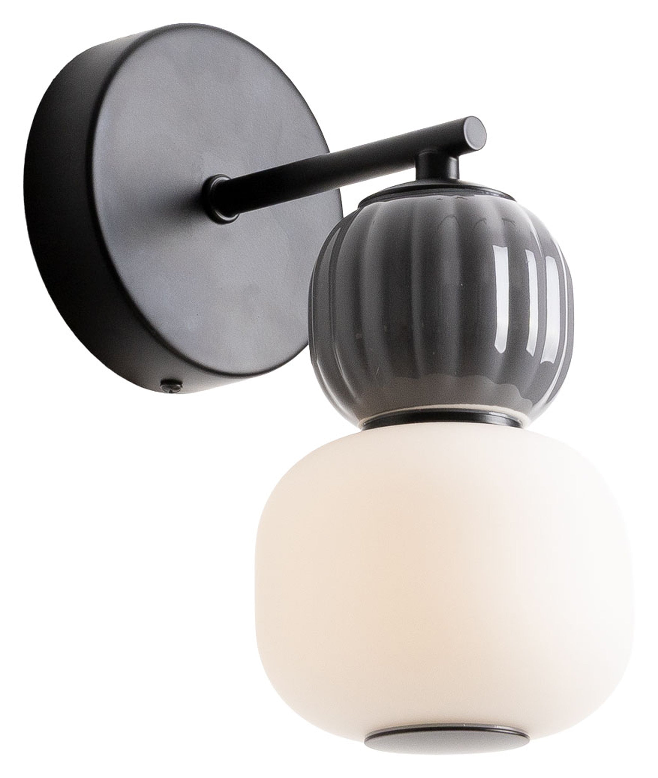 Kinkiet LED Modern x1 ciemny szary
