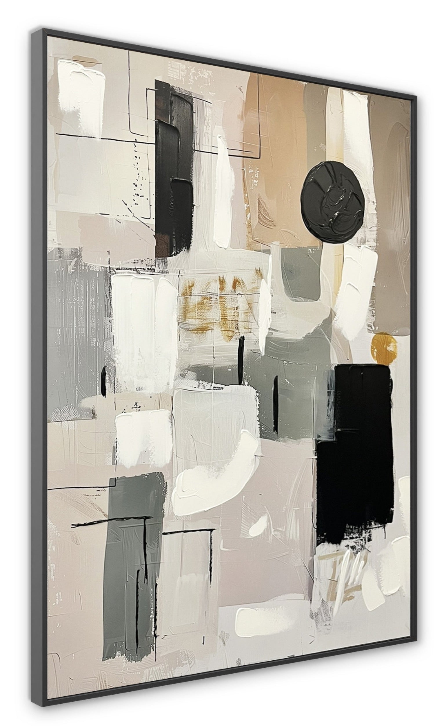 Obraz z ręcznie malowanymi elementami Mee 100x70 cm