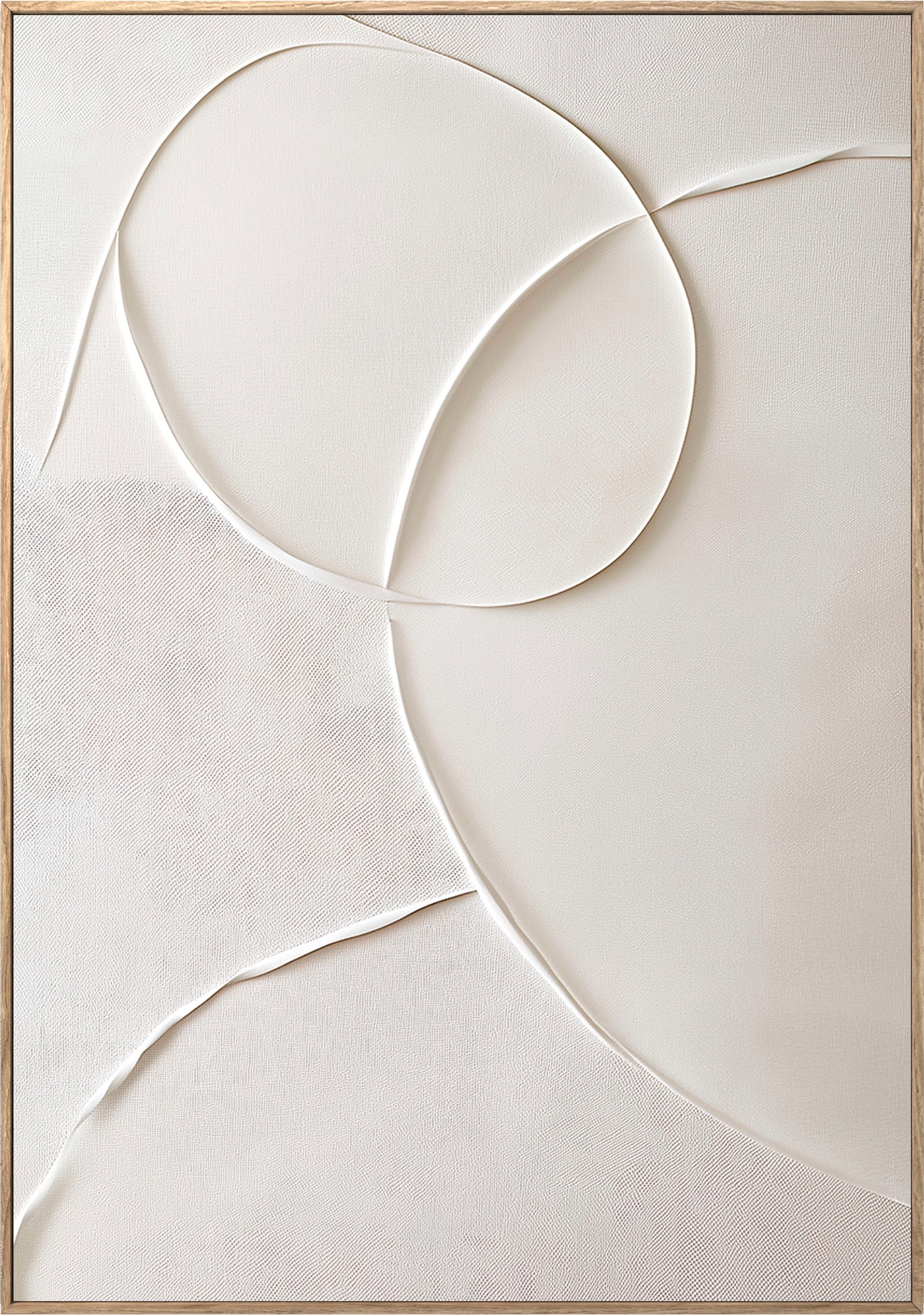 Obraz na płótnie w ramie Circl 100x70 cm