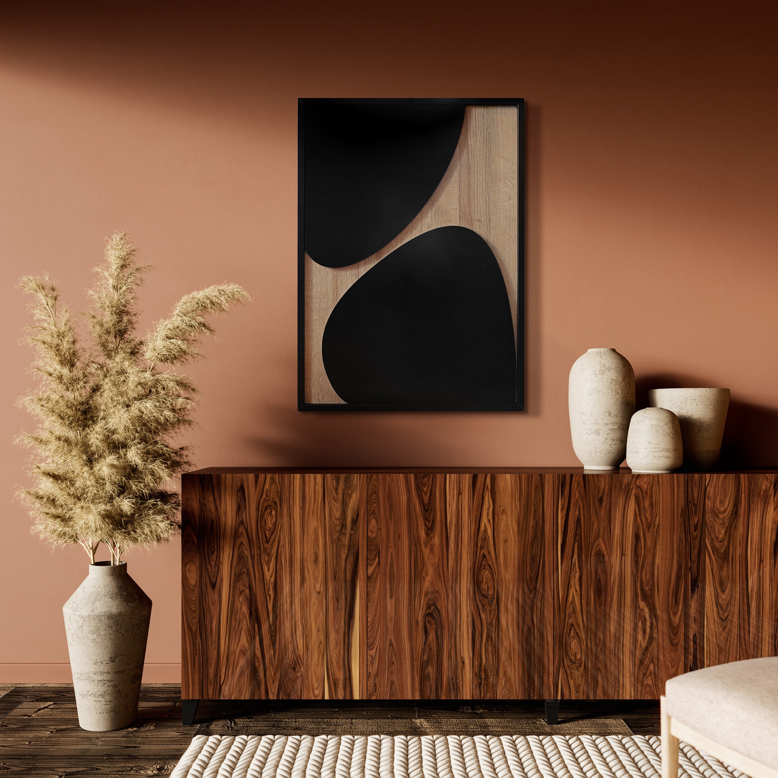 Obraz Wooden Deco Unfold 70x50 cm